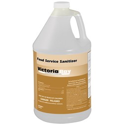 Victoria Bay Food Service Sanitizer 1-gallon (4/case)